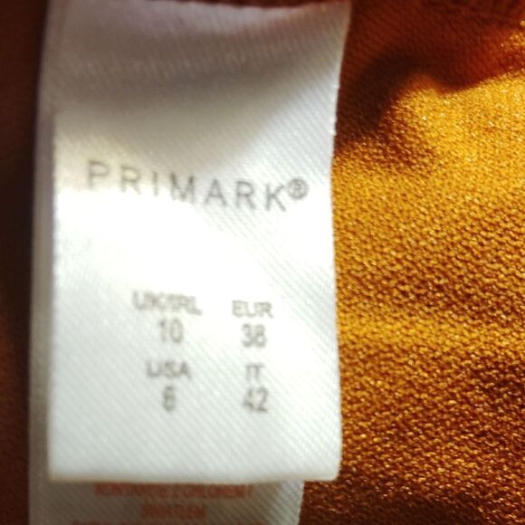 Primark Orange One-Shoulder Top - Picture 3 of 3